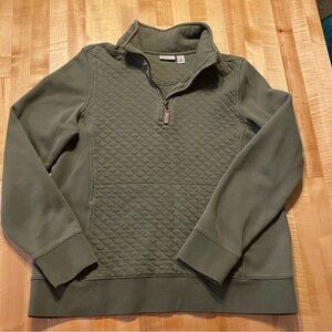 L.L. Bean Quilted Pullover